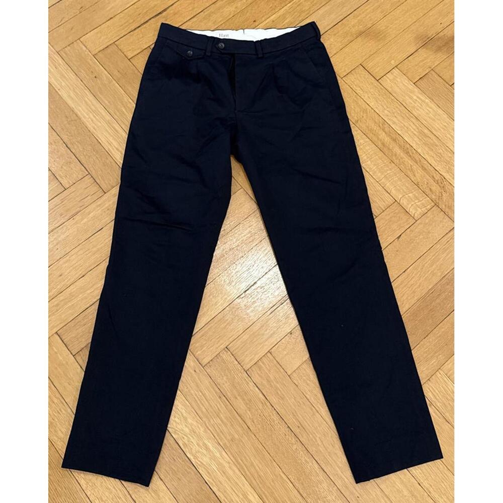 Hast Men's Navy Cotton Pants